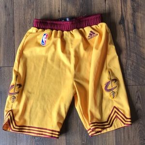 Boys Adidas Cleveland Cavs Shorts - Medium